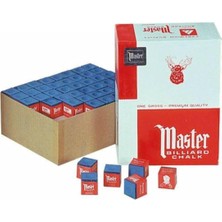 Ahes Master Bilardo Tebeşiri 12 Li Mavi, TBSR12
