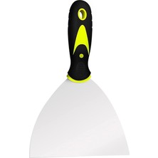 Ahes Fiber Saplı Spatula 125 mm – Dayanıklı Metal Uçlu Kazıma ve Yüzey Düzeltme Spatulası, Ergonomik Sap, Boya Sıva Macun ve Tamir Işleri Için