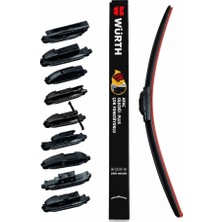 Würth Silecek Süpürgesi Plus 350 mm (35 Cm) 9 Aparatlı