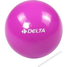 Ahes 25 cm Dura-Strong Mini Pilates Topu Denge Egzersiz Topu, Tek Ebat, Ds 885, Mor