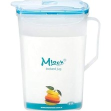 Ahes Kilitli Koku Geçirmez Sürahi 2 Litre SU-808