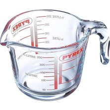 Ahes Messbecher, Glas, Transparent, 0,25 L