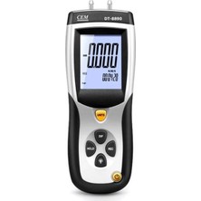 Cem DT8890 Manometre Fark Basınç Ölçer
