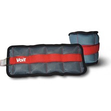 Ahes T195 Ayak Bilek Ağırlığı 2, 5 kg x 2 Unisex, Gümüş, Tek Beden