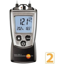 Testo 606-2 Ahşap Beton Nem, Hava Nem ve Sıcaklık Ölçer