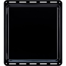 Ahes Emaye Fırın Tepsisi 42,2X37,5X2CM Bosch Siemens Beko Arçelik Vestel Profilo Uyumlu Siyah Renk