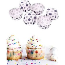 Ahes 200'LÜ Muffin Browni Cupcake Kağıdı Kek Kalıbı Desenli (2 Paket)