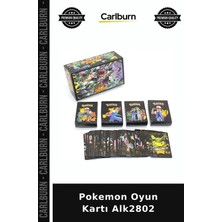 Carlburn Özel Üretim Koleksiyon Kart Oyunu Hobi Çocuk Aksesuar Pokemon Oyun Kartı ALK2802