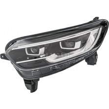 BSG Renault Kangoo Iı 2013- Far Sol Krom Çerçeveli Motorlu Oem No (260602665R)