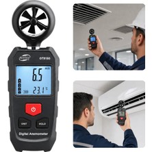 Benetech GT8160 Mini Anemometre Rüzgar Hızı ve Sıcaklık Ölçer