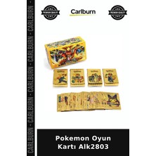 Carlburn Özel Üretim Koleksiyon Hobi Pokemon Oyun Kartı ALK2803