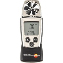 Testo 410-1 Anemometre (Hız+Sıcaklık)