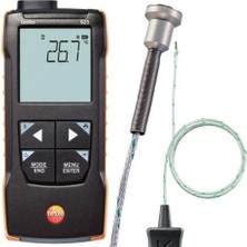 Testo 925 Mıknatıs Problu Metal Yüzey Sıcaklık Ölçer Seti