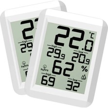 Loyka Elite2 Min Max Sıcaklık Nem Ölçer | 2 'li Paket