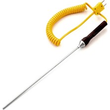 WRNM-102B K Tipi Sıcaklık Ölçer Prob 0°c +400°C (Prob Uzunluğu: 20CM)