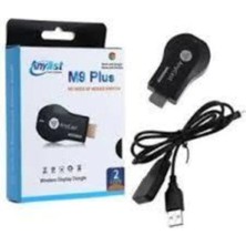 AnyCast M9 Plus Full Hd HDMI Kablosuz Görüntü ve Ses Aktarıcı Aparat