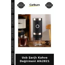 Carlburn Özel Üretim Mutfak Pratik Kahve Makinası USB Şarjlı Kahve Değirmeni ALK2821