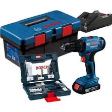 Bosch Gsb 183-LI Akülü Darbeli Matkap 41 Parça Aksesuar Setli Takım Çantalı 2.0 Ah (0 601 9k9 1k3) Hafif ve Taşınabilir