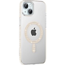 Mabelme Store Joko Apple iPhone 14 Move Taşlı Magsafe Kapak - Pembe