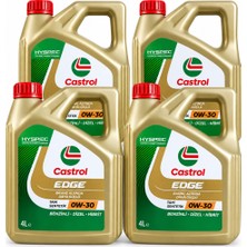 Castrol Edge Motor Yağı 0W-30 4 x 4 Litre