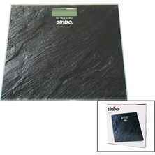 Gees Global Şık Dijital Cam Banyo Baskülü 180KG 26X26CM LCD Ekran