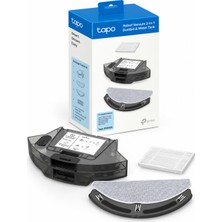 Tp-Link Tapo RVA500 2\'si 1 Arada Robot Süpürge Toz Haznesi ve Su Tankı – RV20 Max / RV30 Max Serisi Uyumlu