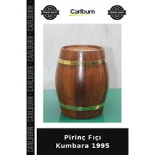 Carlburn Özel Üretim Dekoratif Hediyelik Masaüstü Aksesuar Klasik Pirinç Fıçı Kumbara 1995