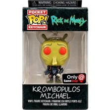 Gümrük Bey Funko Pocket Pop Rick And Morty Krombopulos Michael Figür Anahtarlık Gamestop Exclusive 768928