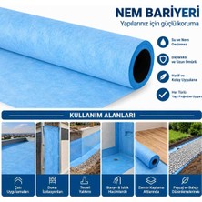 Balka Outdoor Nem Bariyeri 3 Katmanlı M2/120G (40M2 Alan Için)