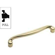 Elovias System Çekme Kapı Kolu Gold/Altın Renk Kol 280mm (PH9570 0280 GL)