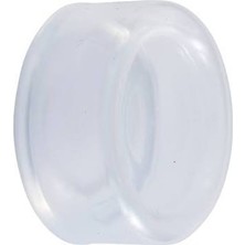 22MM Şeffaf Silikon Başlık – 25'li Paket