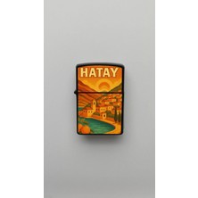 İberk Antakya Hatay Retro Vintage - Benzinli Siyah Çakmak