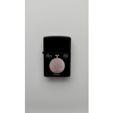 İberk Radon Radon Rn 86 Temalı Benzinli Siyah Çakmak