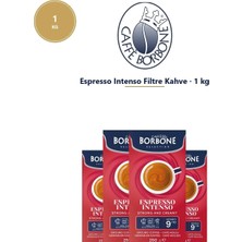 Caffe Borbone Intenso Filtre Kahve 4lü Stok 4X250 gr 1 kg Aylık Güçlü Filtre Stoğu