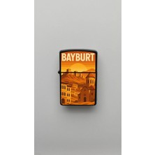 İberk Bayburt Retro Vintage - Benzinli Siyah Çakmak