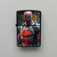 İberk Transformers Deadpool - Benzinli Siyah Çakmak