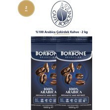 Caffe Borbone %100 Arabica Çekirdek Kahve 2 kg (2 Paket) – Yumuşak ve Aromatik