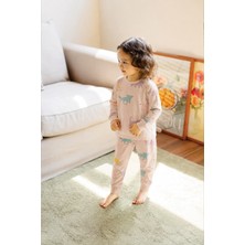 Desenli Mevsimlik Pijama Takım 1-7 Yaş Sand