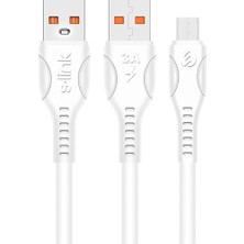 Universal SL-X241 3A Micro USB Güvenli Hızlı Data + Sarj Kablosu