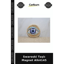 Carlburn Özel Üretim Süslü Hediyelik Dekoratif Şık Swaroski Taşlı Magnet ALK4145