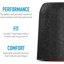 Universal Foam P-Serisi Profesyonel Kulaklık Ucu (M) - 3 Çift