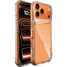 Universal iPhone 17 Pro Için Defend Serisi Kristal Berraklığında Ultra Şeffaf Arkası Sert Polikarbonat Kenarları Yumuşak Silikon Super Koruyucu Özellikli Kılıf (Şeffaf, 17 Pro)