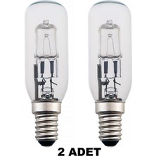 208042604445 PRF0114 Whirlpool Uyumlu 28W E14 Ankastre Davlumbaz Aspiratör Lamba Ampul Işık Sarı