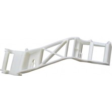 TŞT Opel Vectra 1988-1995 Arka Tampon Bağlantı Braketi Sol (Oem No (90228858))