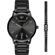 Emporio Armani AR80089SET Erkek Kol Saati ve Bileklik Seti