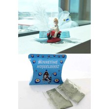 The Bıggest Impact 24'li Kırmızı Motor Biblo Magnet 3D ve 24 Adet Sünnetime Hoş Geldiniz Çiklet Kınası Sünnet Hediyesi