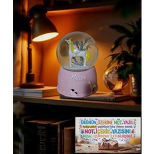 Ayder Online Satış Unicorn  Pilli Işıklı Müzikli Sulu Polyester 10 cm *6,5 cm Kar Küresi(dilediğiniz notu mesaj atmanız halinde hediye paketi üzerine yazılı şeklinde gönderim yapılmaktadır)