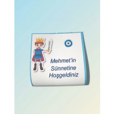 The Bıggest Impact 24 Adet Kişiye Özel Prens Tasarımlı Sünnet Kınası - El Değmemiş Dağıtmalık Stick Kına