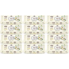 Fibril Islak Havlu Mendil 90 Yaprak Gizemli Yasemin Plastik Kapaklı (12 Li Set) 1080 Yaprak