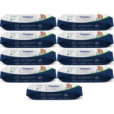 Giggles Yetişkin Vücut Temizleme Islak Mendil Havlu 450 Yaprak Xl (Beyaz Sabun Kokulu) (9pk*50)